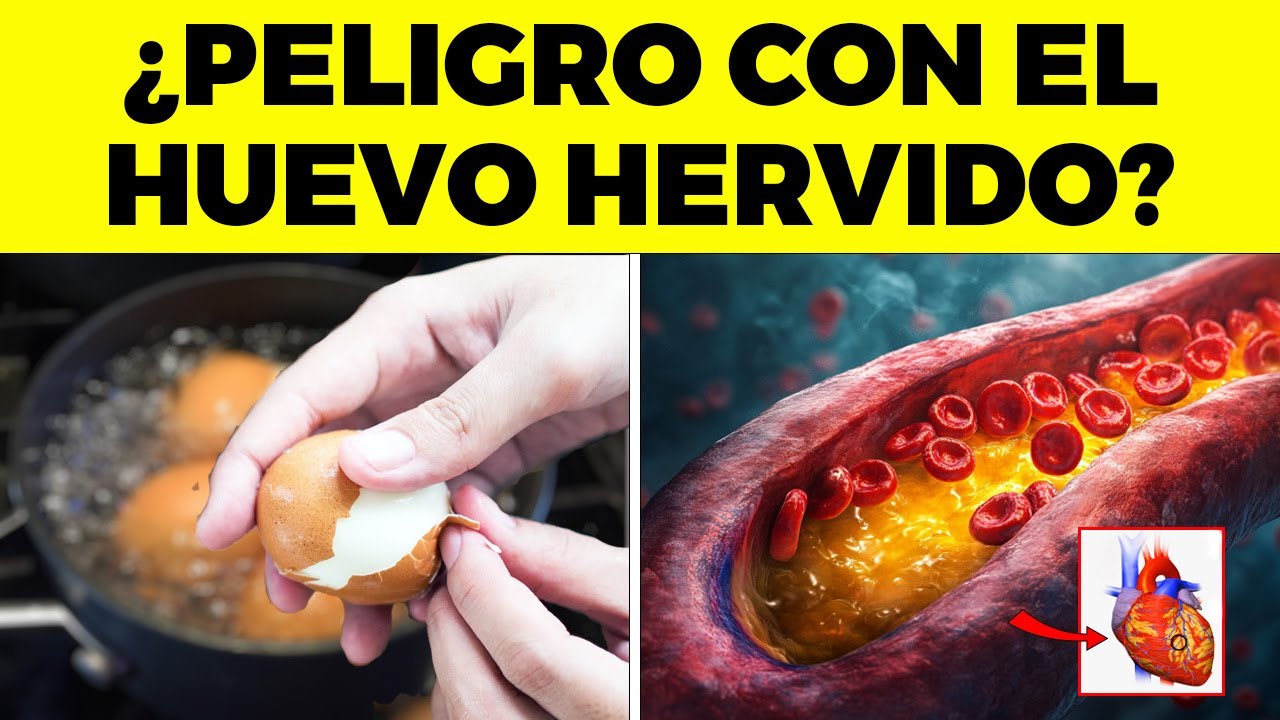 Esto le SUCEDE a tu CUERPO si comes HUEVO HERVIDO todos los días!