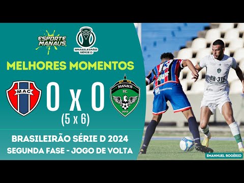 Maranhão 0x0 Manaus FC