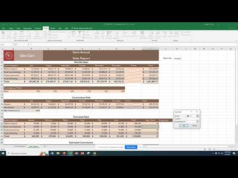 Excel 2021 Sam Module 3 1b