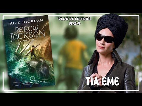 VLOG DE LEITURA: Percy Jackson e os Olimpianos: O Ladrão de Raios #04 (#VLPR) | Patrick Rocha