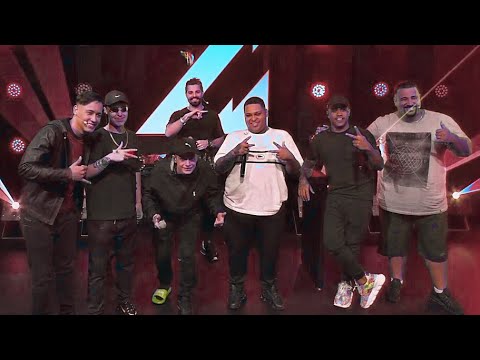 BATALHA DE RIMA - ALOK SALVADOR, MC HARIEL, MC DAVI, MC RYAN, LEVEL UP, MURILO E FOLHA  #CAMPDOALOK