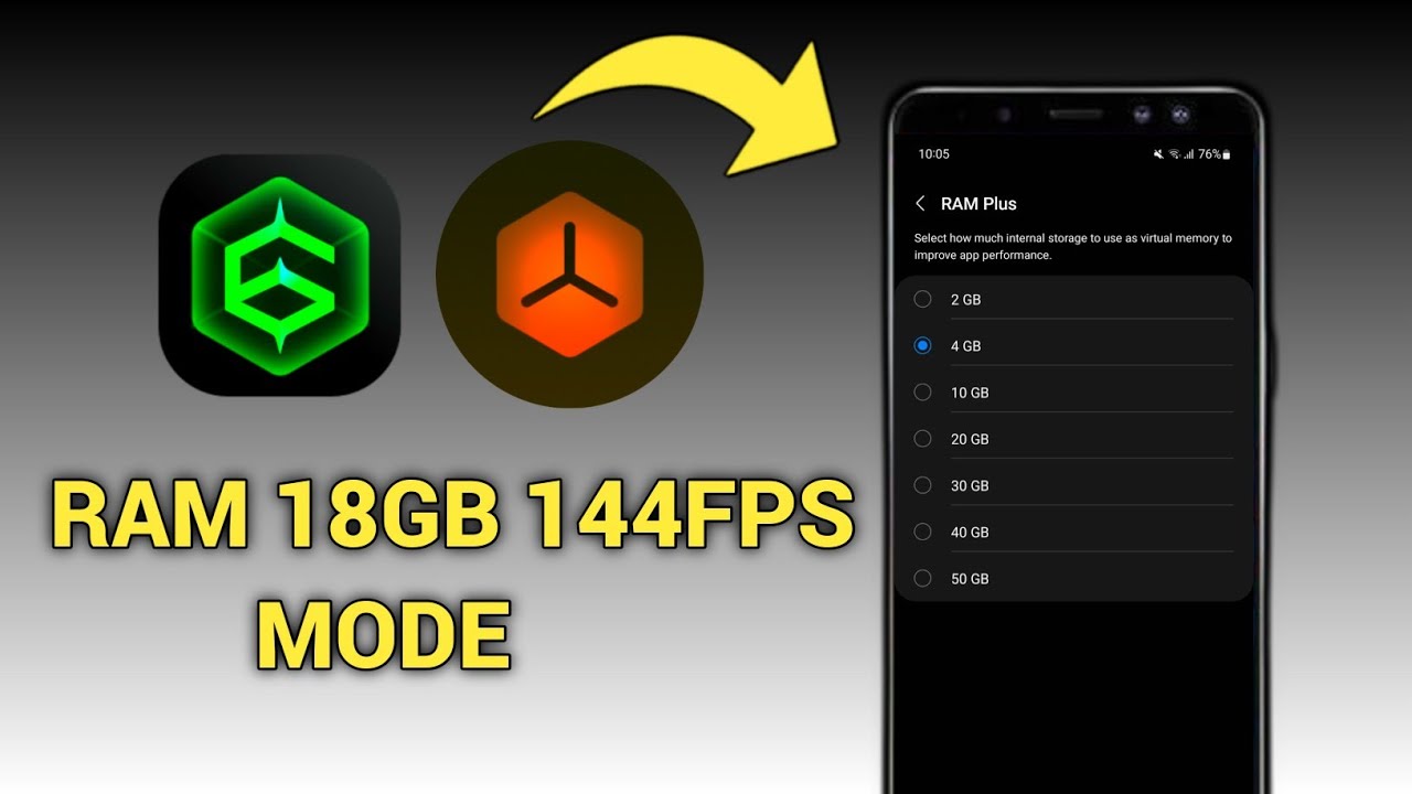 Unlock 120fps Android Ram 18GB 144FPS No-Root 100% Working | Max FPS Fix Lag - No Root
