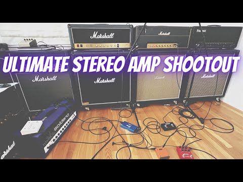 Ultimate Stereo Amp Shootout | Marshall JCM 800 - 1959HW - Friedman SS 100 V2 - Soldano SLO 100