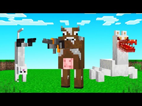 Minecraft BUT The MOBS Are OVERPOWERED!
