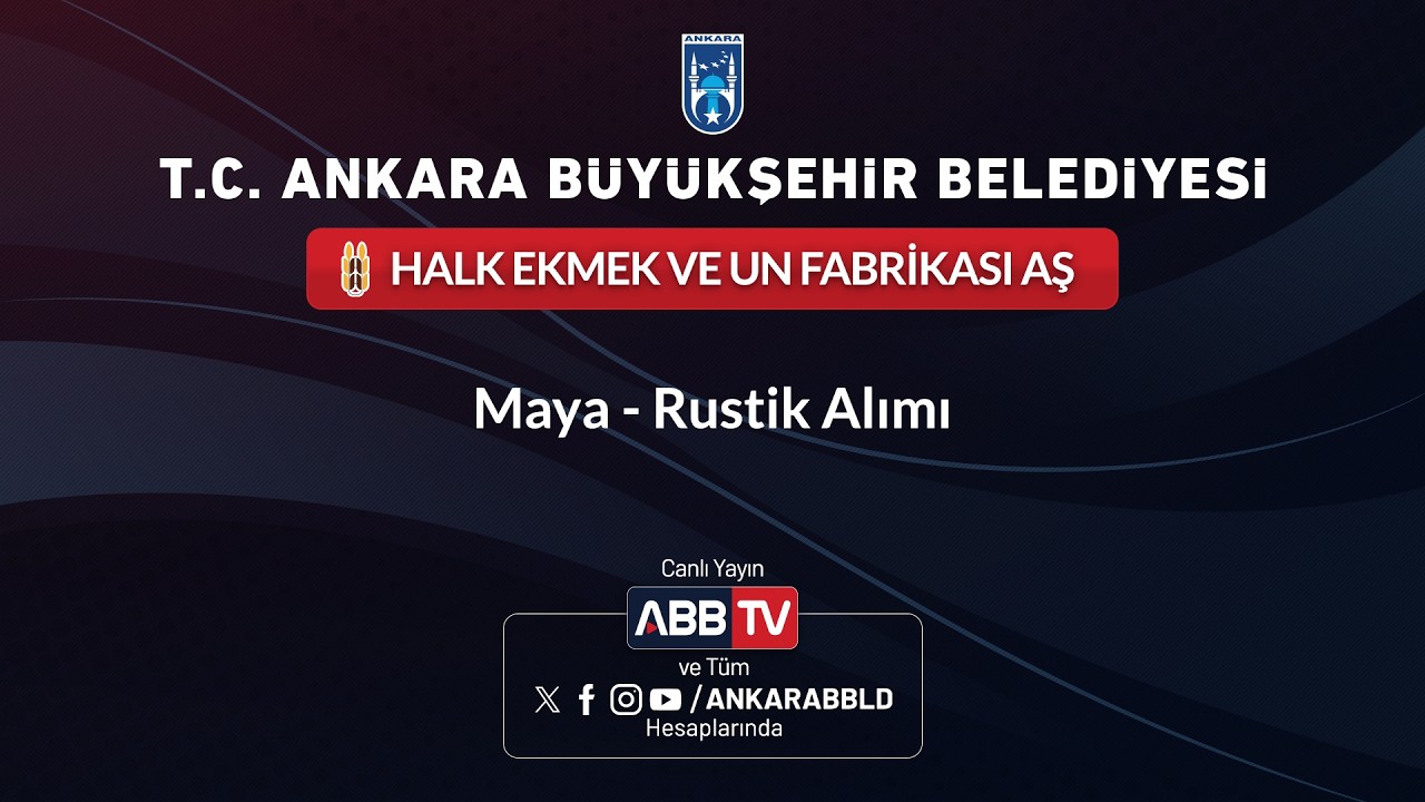 HALK EKMEK VE UN FABRİKASI AŞ - Maya - Rustik Alımı