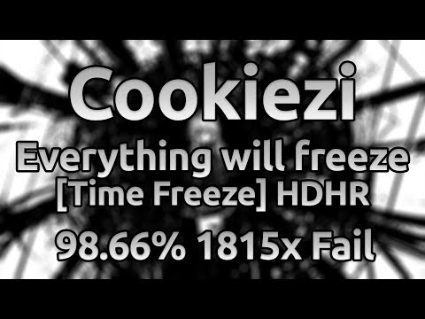 Cookiezi | UNDEAD CORPORATION - Everything will freeze [Time Freeze] HDHR 98.66% 1815/2045x Fail