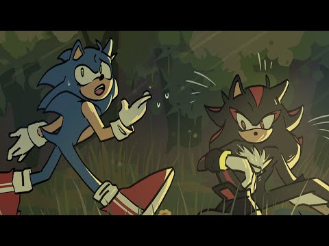 Sonadow - Forest Encounters | Sonic Comic Dub | Sky Comic