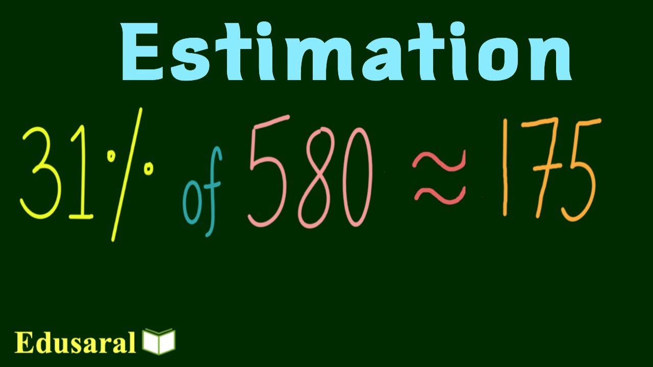 Estimation in Percentage | Comparing Quantities | Ch-8.3.1 - 8th Std NCERT | Edusaral