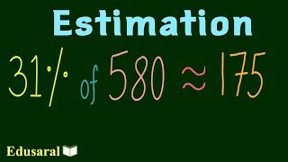 Estimation in Percentage | Comparing Quantities | Ch-8.3.1 - 8th Std NCERT | Edusaral