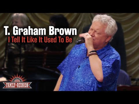 T. Graham Brown sings "I Tell It Like It Used To Be"