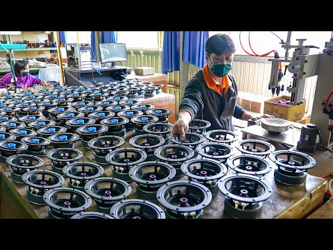 Hi-End Floor Standing Speaker Production Process / 落地揚聲器製作過程 (音響製造) - Taiwan Speaker Factory