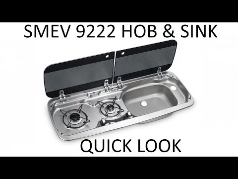 Smev 9222 campervan motorhome & caravan hob and sink combination Dometic HSG 2370