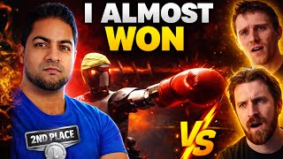 I fought Linus & Hacksmith with a Humanoid robot... and almost won!