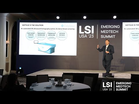 Mark Forchette Presents Delphinus Medical Technologies at LSI USA ‘23