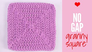 How to Crochet a Solid Granny Square (No Gaps!)