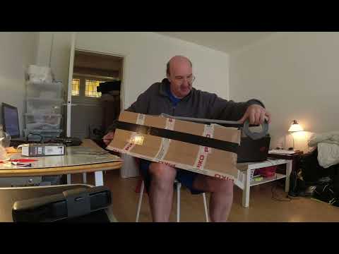 MongoTV_12500 - HAVE TOGBANE - Del 37 - Forstærker Papkasse Med Kraftig Tape Til 60 Cm. Skinner