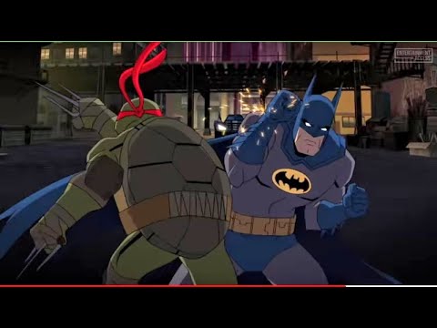 Batgirl Meets The Ninja Turtles Scene - BATMAN VS. TEENAGE MUTANT NINJA TURTLES (2019) Movie Clip