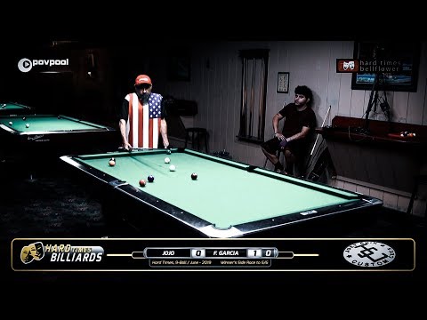#2 - JOJO vs Fach GARCIA / Hard Times 9-Ball Monthly / JUNE 2019