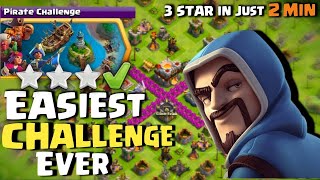 Easily 3 star Pirates Challenge | COC New event attack  Peaceboy gaming  (clash of clans)