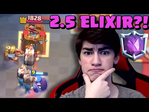 INSANE PRESSURE! 7600 with a 2.5 Elixir Wallbreakers Deck in Clash Royale!