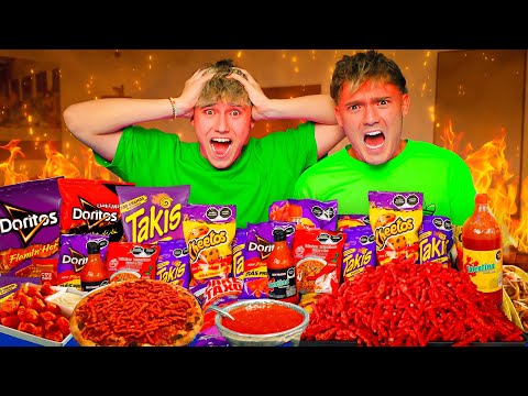 24 HS COMIENDO PICANTE CON IAN LUCAS😨