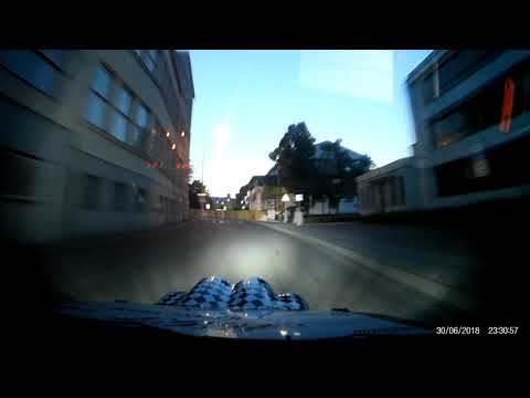 Mělnický okruh 2019  (noční jízda + crash)