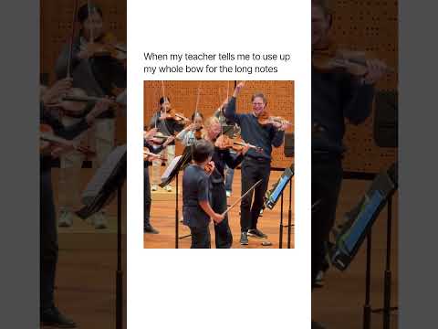 When your violin teacher tells you to use up the whole bow. 😳🙃 | Australian Chamber Orchestra