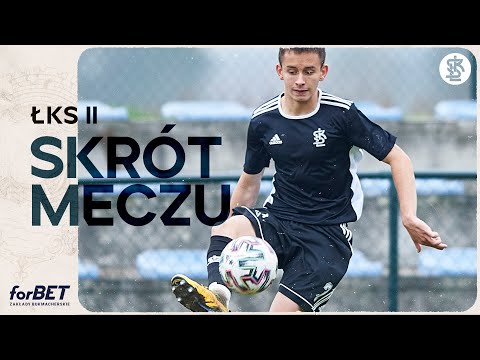 Sparing: Lechia Tomaszów Mazowiecki - ŁKS II Łódź 1:2 | SKRÓT MECZU