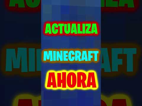 ✋😨Como ACTUALIZAR Minecraft BEDROCK👈😂 #datwinxd