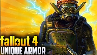Fallout 4 Unique Armor - TOP 5 Far Harbor DLC Unique Armor & Clothing Pieces #1! (Fallout 4 Armor)