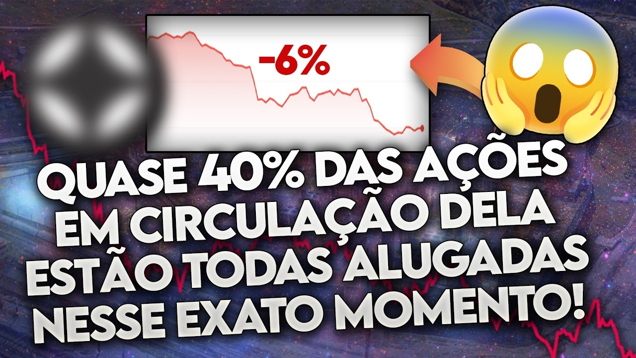 Conheça as 10 AÇÕES MAIS ALUGADAS da BOLSA! (Por isso elas ESTÃO TRAVADAS?) - TOP 10