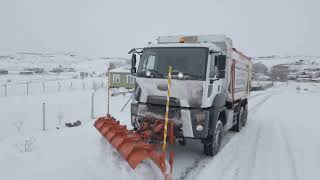 TALAS’TA KAR TEYAKKUZU