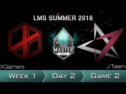 《LOL》2016 LMS 夏季賽 粵語 W1D2 JT vs XG Game 2