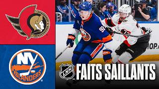 Sénateurs vs Islanders | 11/04/26 | Faits saillants