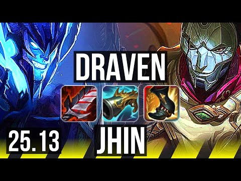 DRAVEN & Neeko vs JHIN & Alistar (ADC) | Legendary, 700+ games | NA Grandmaster | 25.13