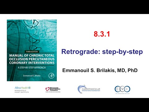 8.3.1: Manual of CTO PCI - Retrograde approach overview