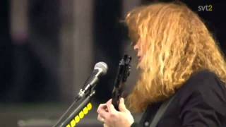 The Big 4 - Megadeth - Head Crusher Live Sweden July 3 2011 HD
