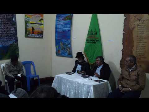 Palabras de el escritor Jorge Luis Roncal en el GREMIO DE ESCRITORES DEL PERÚ.