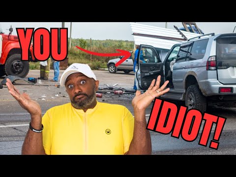 WHO DOES THIS?! Driver Stops on Freeway After Missing Exit — 3-Car Wreck Caught on Camera!