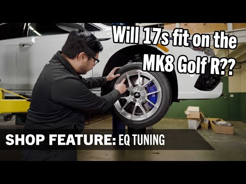 EQ Tuning X APEX Race Parts 17" wheels fit the MK8 Golf R?!?