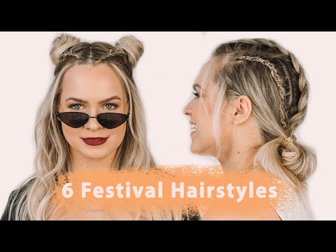 6 Festival Hairstyles - KayleyMelissa
