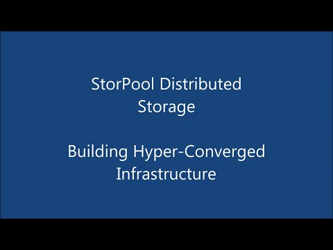 StorPool Storage - Building Hyper-Converged Infrastructure