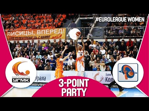 UMMC Ekaterinburg's Three-point party - Quarter-Final - EuroLeague Women