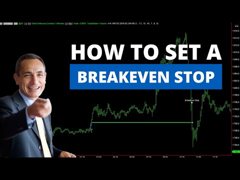 How to Set a Breakeven Stop and Stop Profit (with code in Easylanguage)