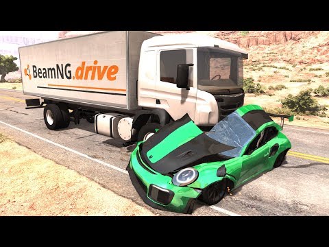 High Speed Driving Fails&Crashes #12 - BeamNG Drive