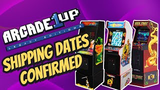 Arcade1up's New Legacy Edition Cabs - Shipping Dates Updated