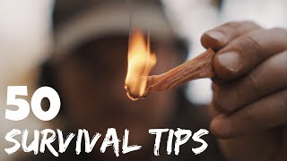 Download lagu 50 Survival Tips - Food | Fire | Shelter | Water - Wilderness knowledge you should know mp3