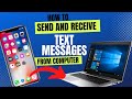 How To Send And Receive Text Messages From Computer