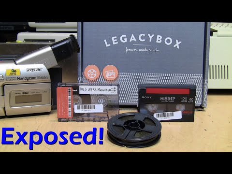 Legacybox "professional" video/film digitizing EXPOSED!