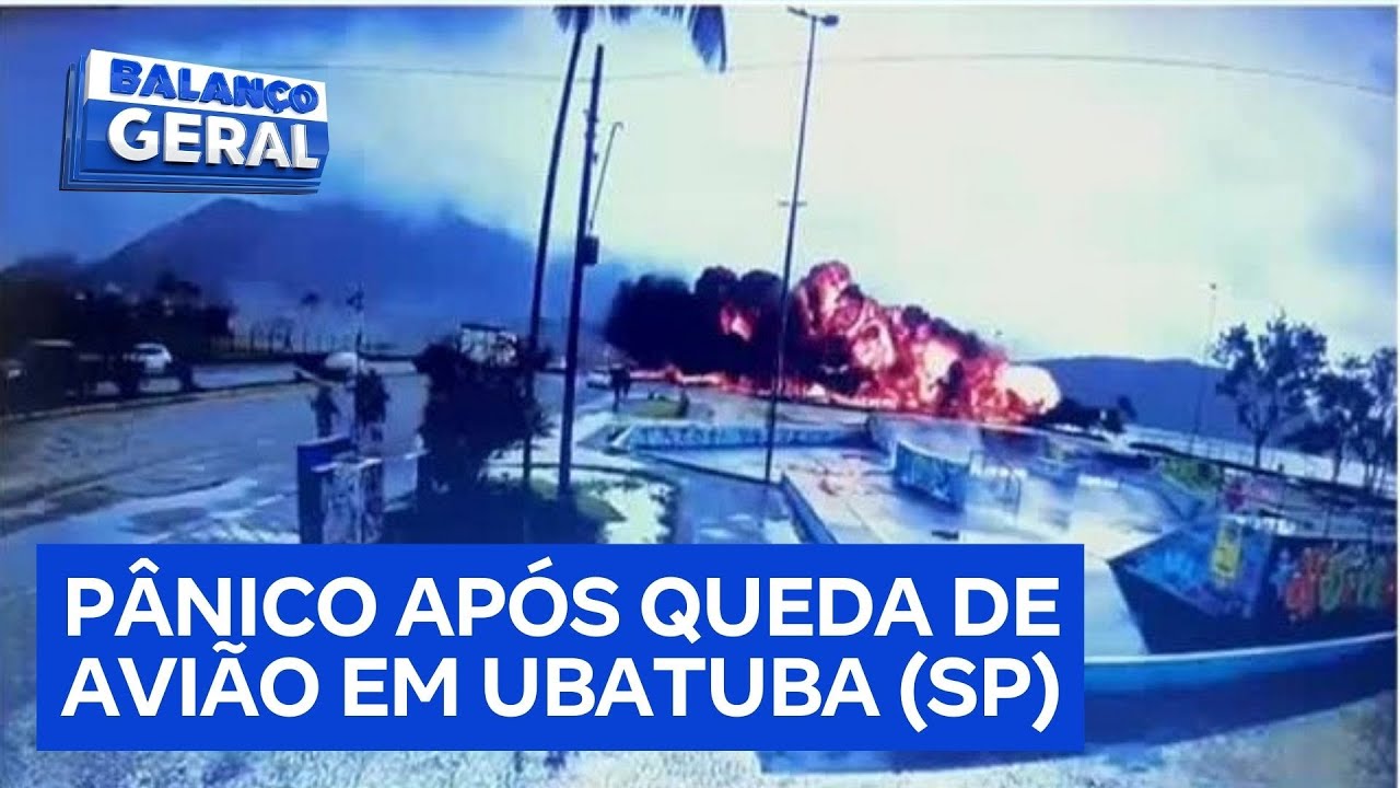 Testemunha relata momentos de pânico e ação rápida de resgate após queda de aeronave em Ubatuba